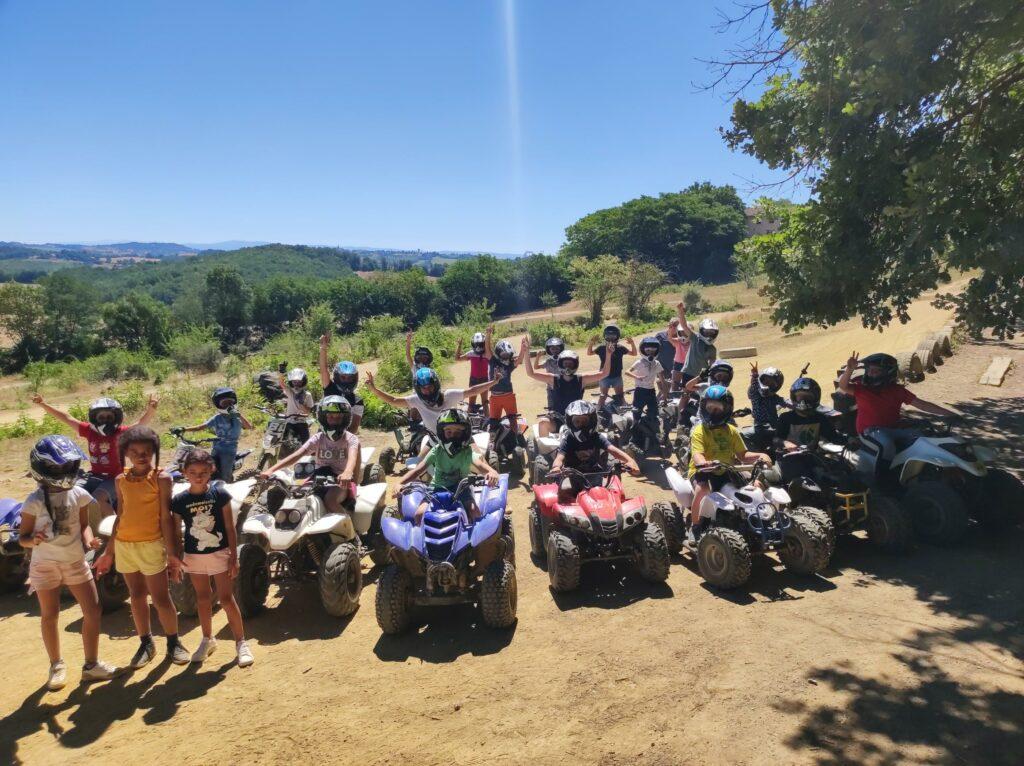 photo groupe quad
