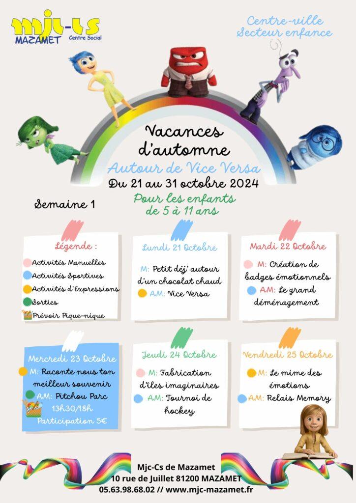 programme semaine 1