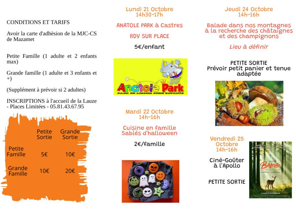 programme famille