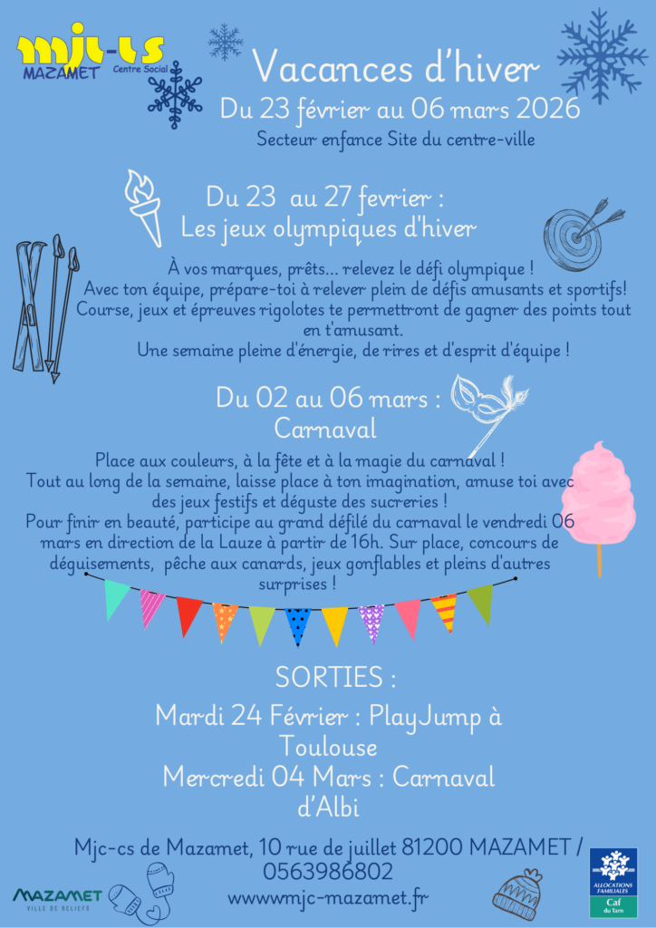 avant programme hiver enfance