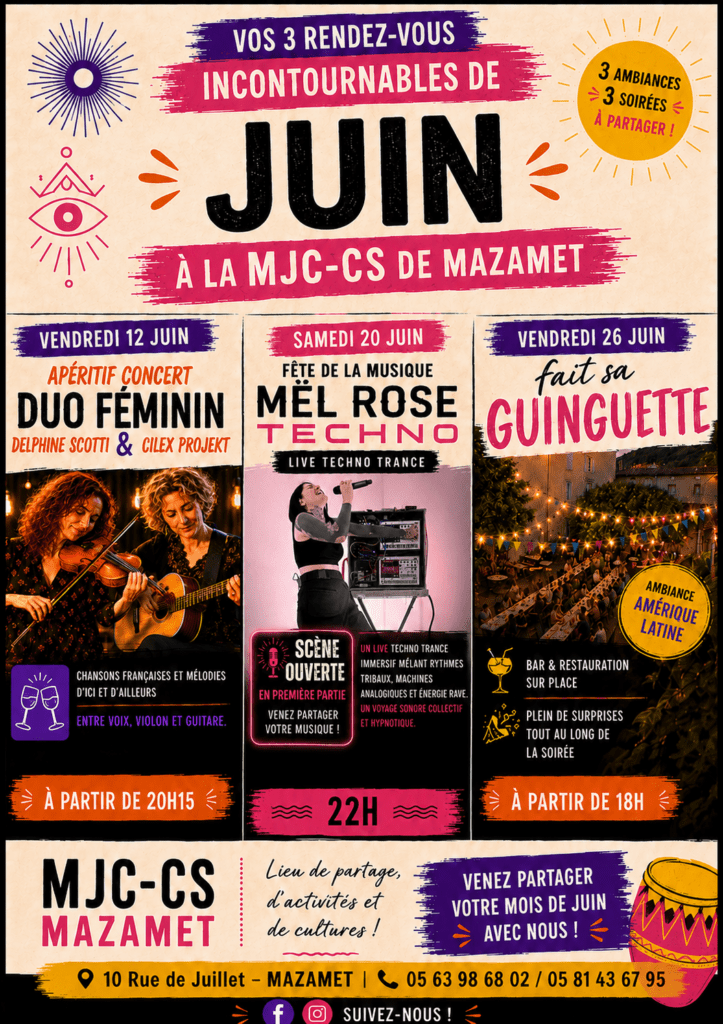 Evenements juin